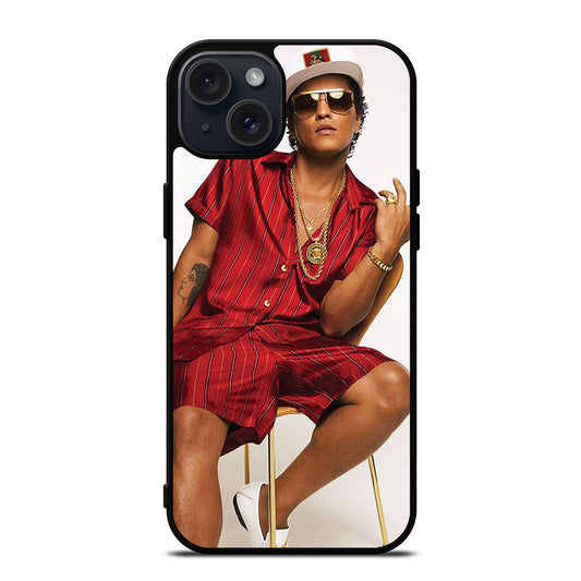 BRUNO MARS SINGER iPhone 15 Plus Case Cover