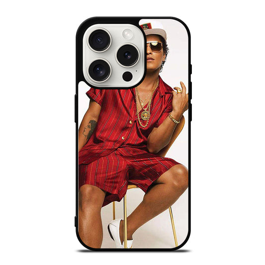 BRUNO MARS SINGER iPhone 15 Pro Case Cover