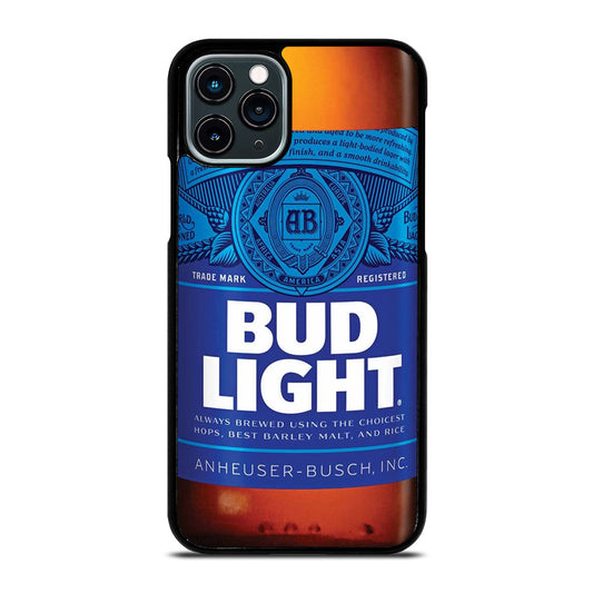 BUD LIGHT BEER BOTTLE iPhone 11 Pro Case Cover
