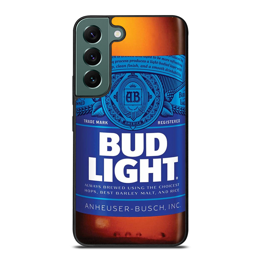 BUD LIGHT BEER BOTTLE Samsung Galaxy S22 Case Cover