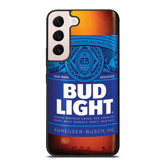 BUD LIGHT BEER BOTTLE Samsung Galaxy S22 Plus Case Cover