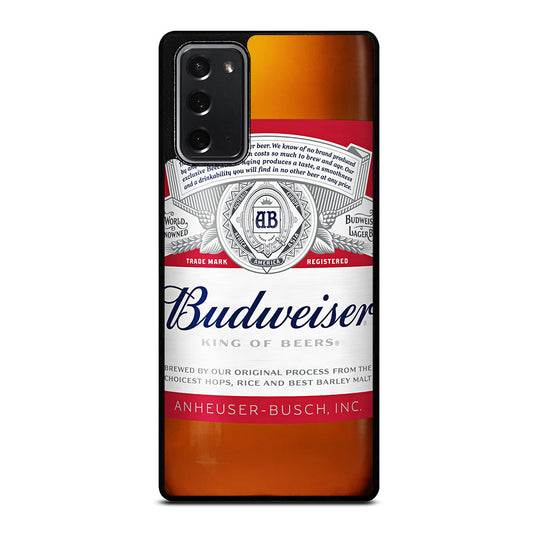 BUDWEISER BEER 2 Samsung Galaxy Note 20 Case Cover