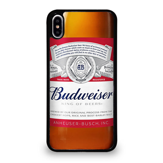 BUDWEISER BEER 2 iPhone XS Max Case Cover