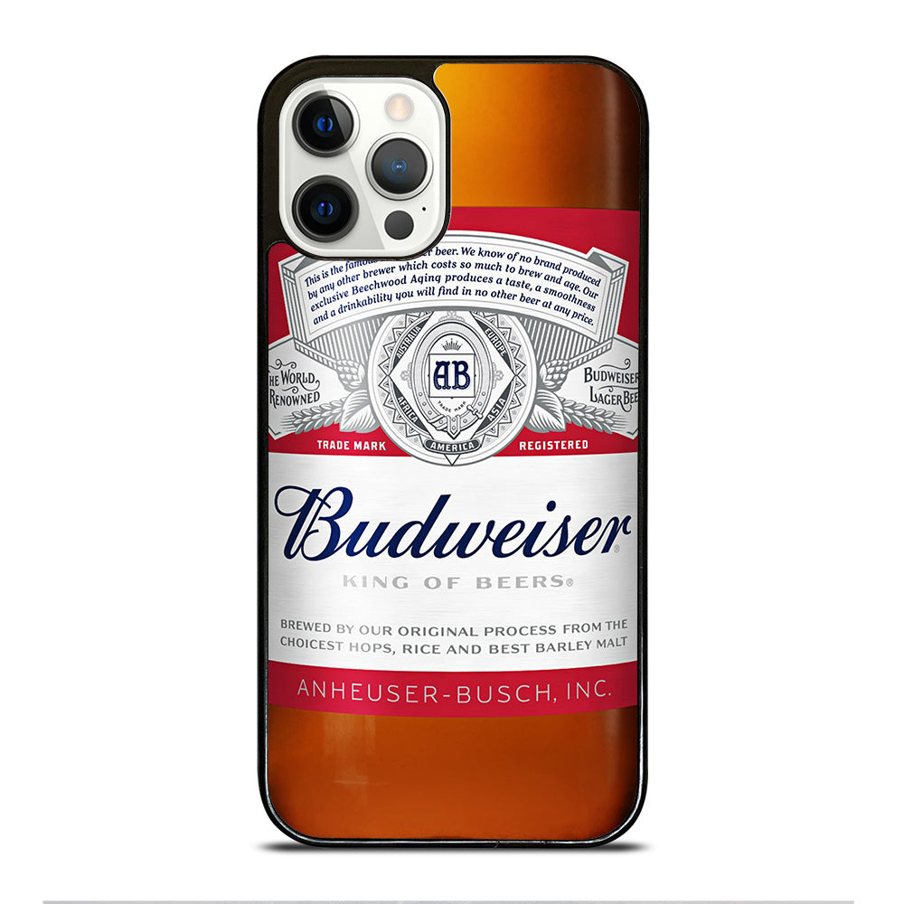 BUDWEISER BEER 2 iPhone 12 Pro Case Cover