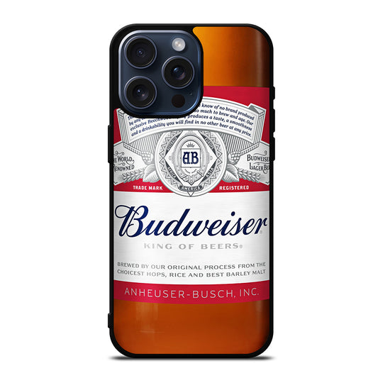 BUDWEISER BEER 2 iPhone 15 Pro Max Case Cover