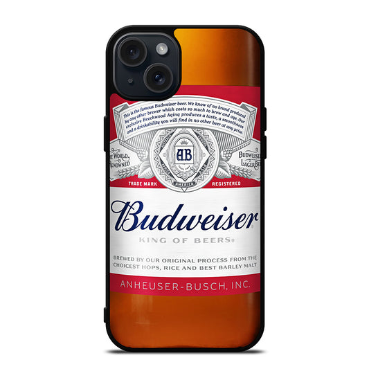 BUDWEISER BEER 2 iPhone 15 Plus Case Cover