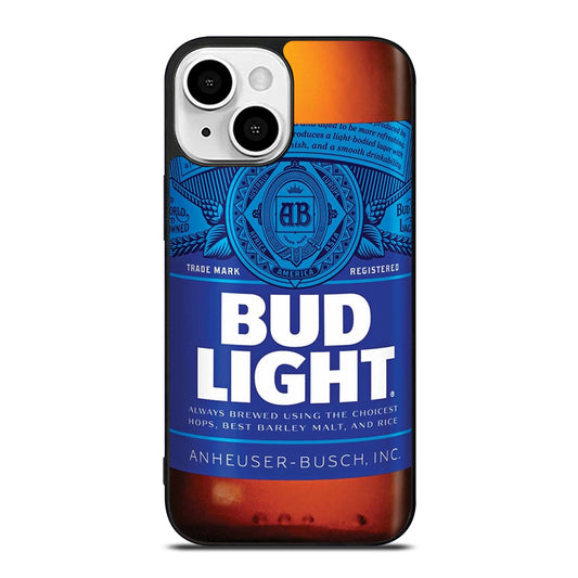BUD LIGHT BEER BOTTLE iPhone 13 Mini Case Cover