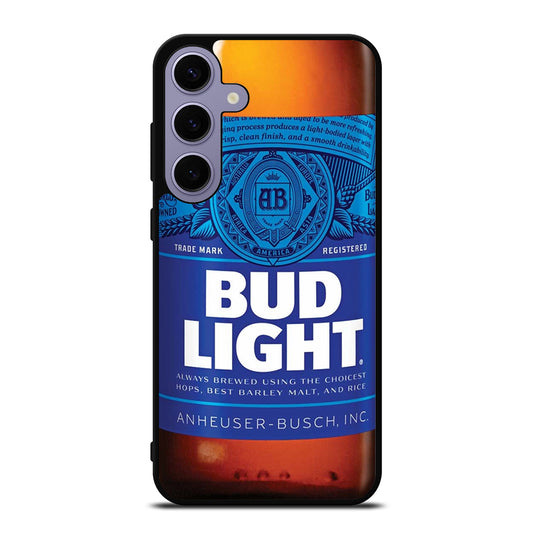 BUD LIGHT BEER BOTTLE Samsung Galaxy S24 Plus Case Cover