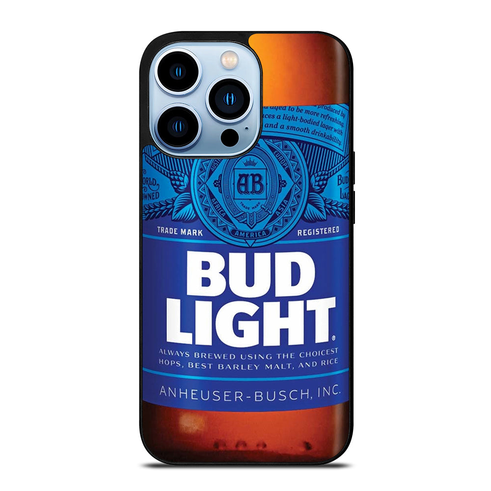 BUD LIGHT BEER BOTTLE iPhone 13 Pro Max Case Cover