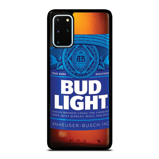 BUD LIGHT BEER BOTTLE Samsung Galaxy S20 Plus Case Cover