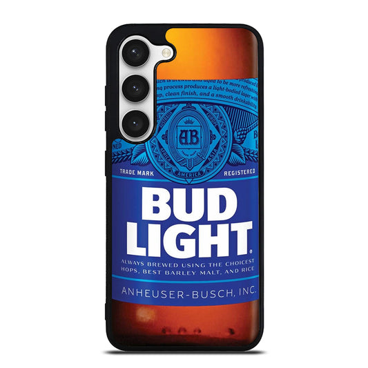 BUD LIGHT BEER BOTTLE Samsung Galaxy S23 Case Cover