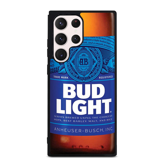 BUD LIGHT BEER BOTTLE Samsung Galaxy S23 Ultra Case Cover