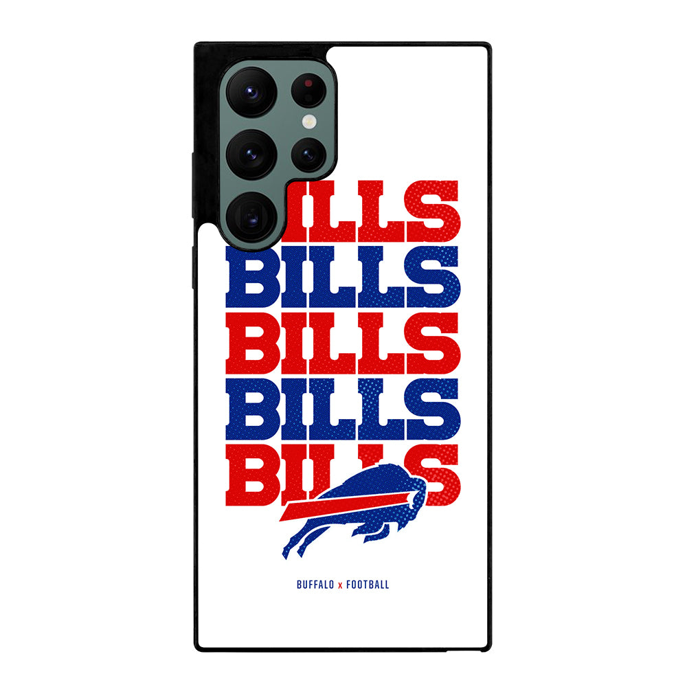 BUFFALO BILLS X FOOTBALL Samsung Galaxy S22 Ultra Case Cover