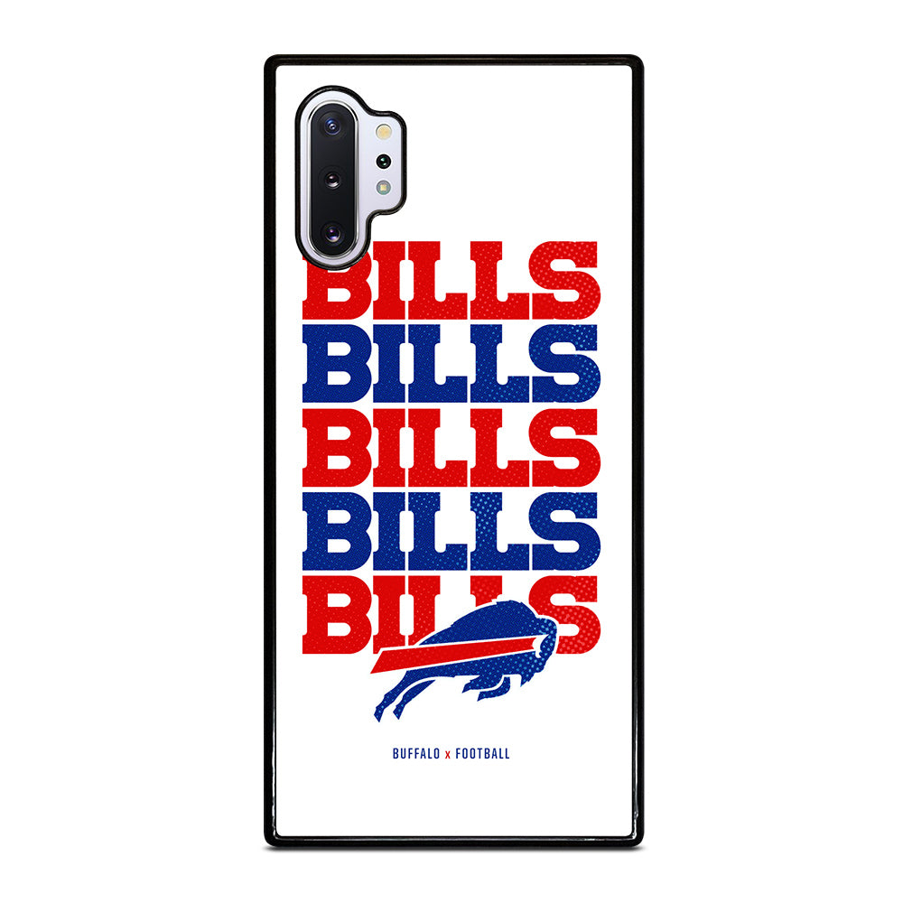 BUFFALO BILLS X FOOTBALL Samsung Galaxy Note 10 Plus Case Cover