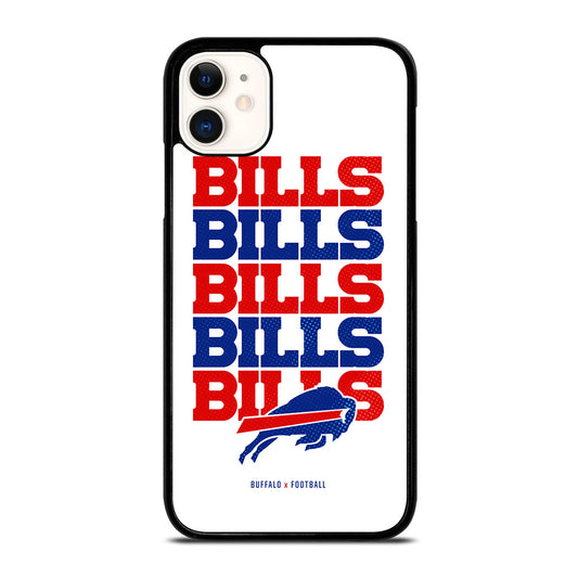 BUFFALO BILLS X FOOTBALL iPhone 11 Case Cover