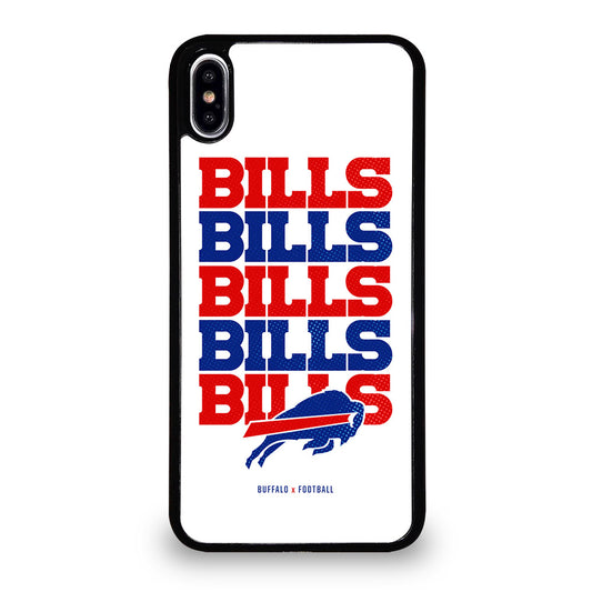 BUFFALO BILLS X FOOTBALL iPhone XS Max Case Cover
