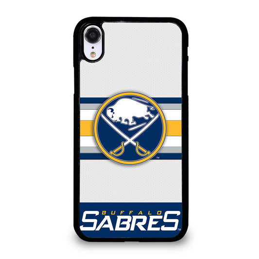 BUFFALO SABRES FOOTBALL LOGO 1 iPhone XR Case Cover