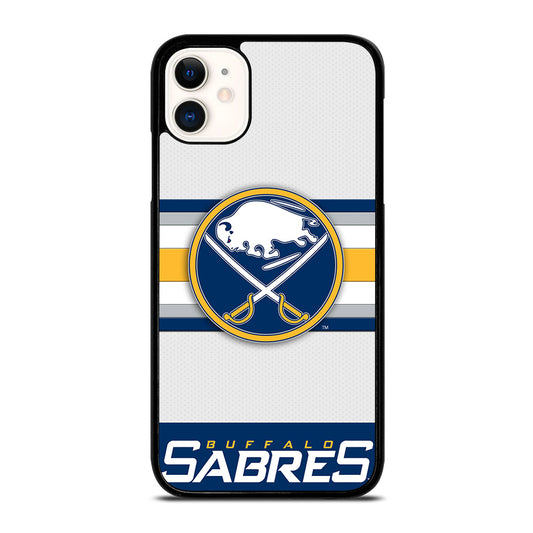 BUFFALO SABRES FOOTBALL LOGO 1 iPhone 11 Case Cover