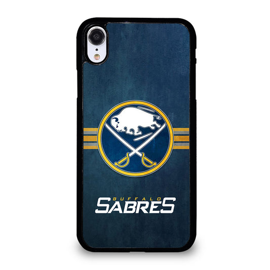 BUFFALO SABRES FOOTBALL LOGO 2 iPhone XR Case Cover