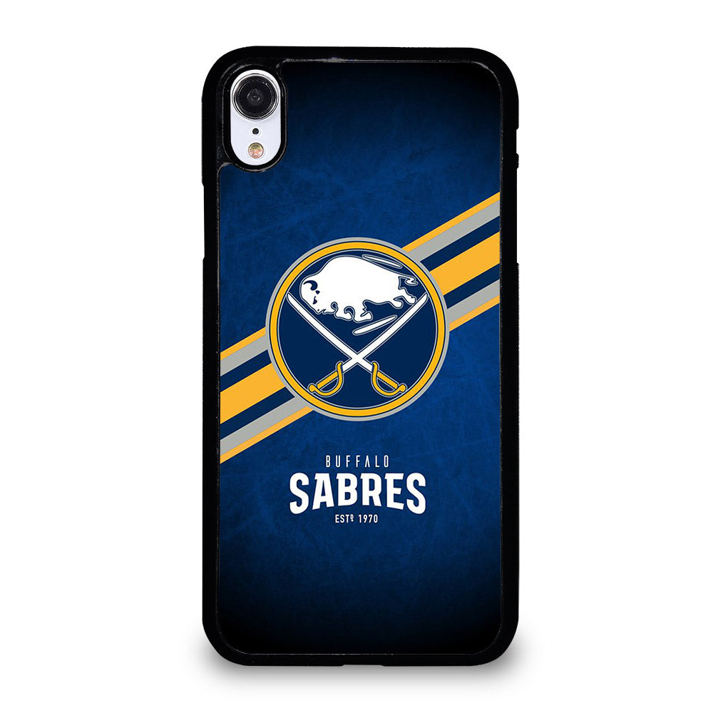 BUFFALO SABRES FOOTBALL LOGO 3 iPhone XR Case Cover