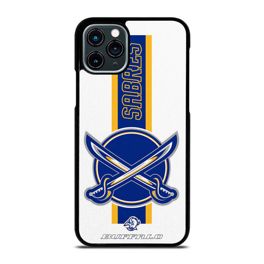 BUFFALO SABRES NHL TEAM 1 iPhone 11 Pro Case Cover