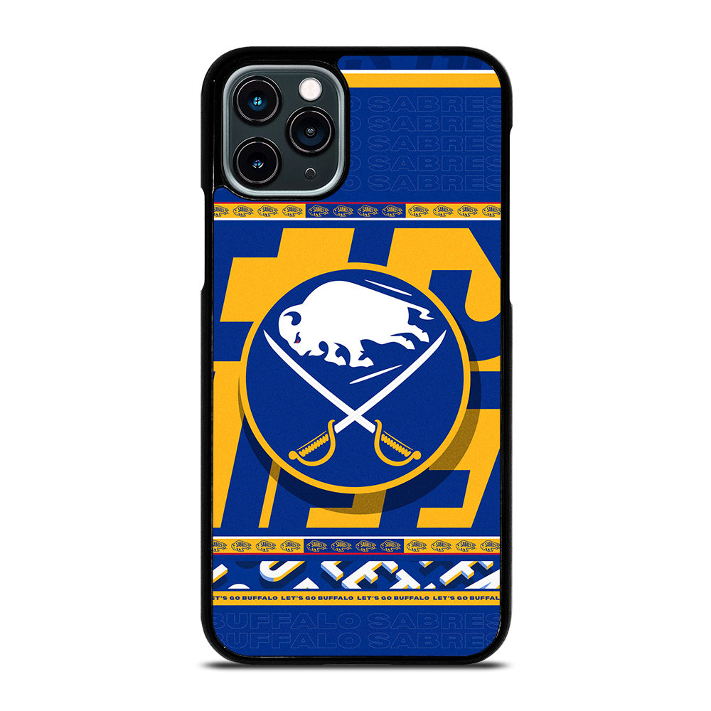 BUFFALO SABRES NHL TEAM 2 iPhone 11 Pro Case Cover