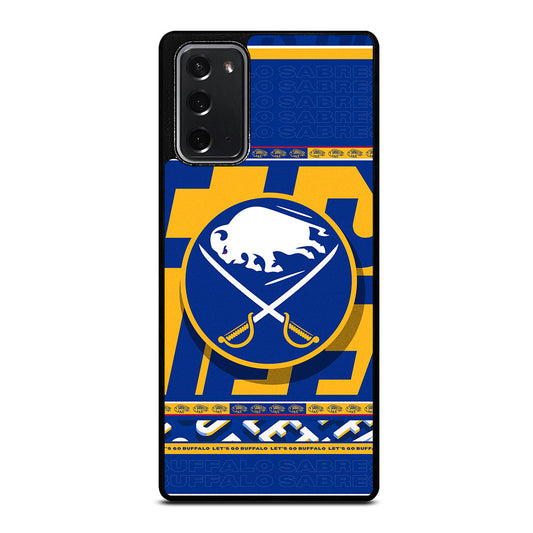 BUFFALO SABRES NHL TEAM 2 Samsung Galaxy Note 20 Case Cover