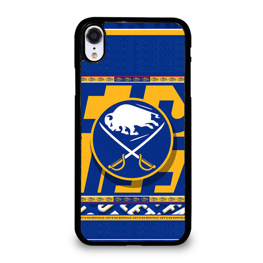 BUFFALO SABRES NHL TEAM 2 iPhone XR Case Cover