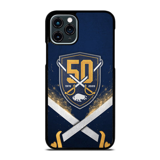 BUFFALO SABRES NHL TEAM 3 iPhone 11 Pro Case Cover