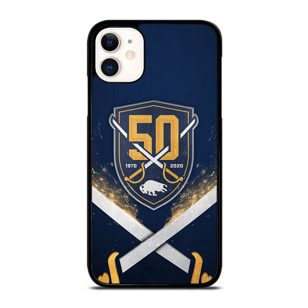 BUFFALO SABRES NHL TEAM 3 iPhone 11 Case Cover