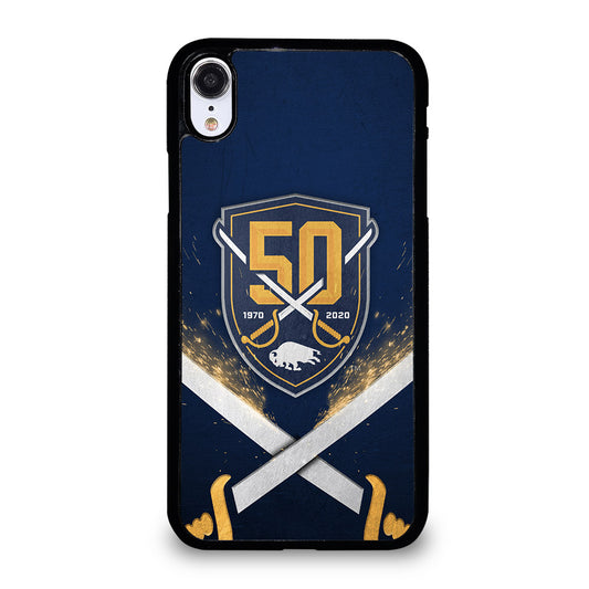 BUFFALO SABRES NHL TEAM 3 iPhone XR Case Cover