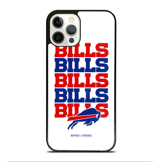 BUFFALO BILLS X FOOTBALL iPhone 12 Pro Case Cover