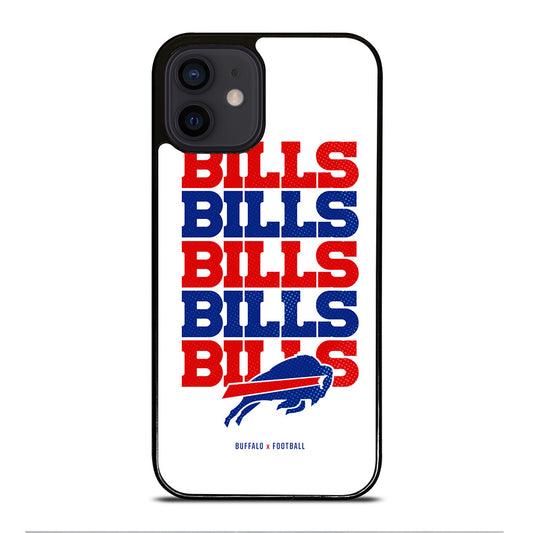 BUFFALO BILLS X FOOTBALL iPhone 12 Mini Case Cover