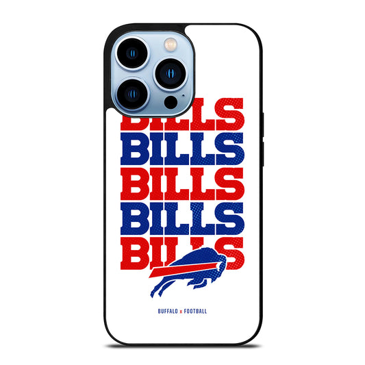 BUFFALO BILLS X FOOTBALL iPhone 13 Pro Max Case Cover