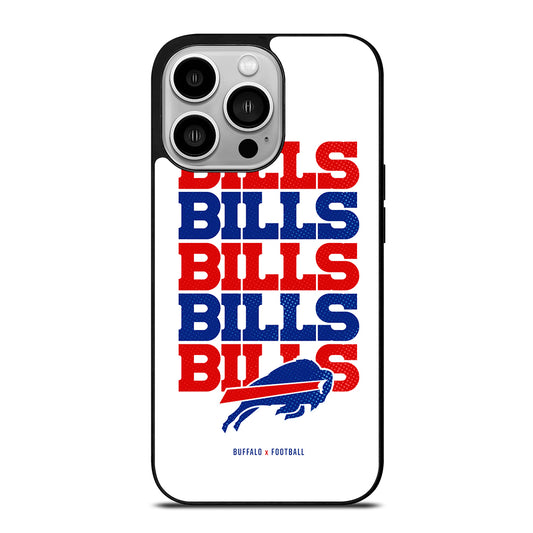 BUFFALO BILLS X FOOTBALL iPhone 14 Pro Case Cover
