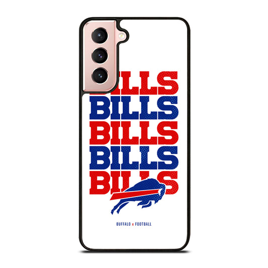 BUFFALO BILLS X FOOTBALL Samsung Galaxy S21 Case Cover