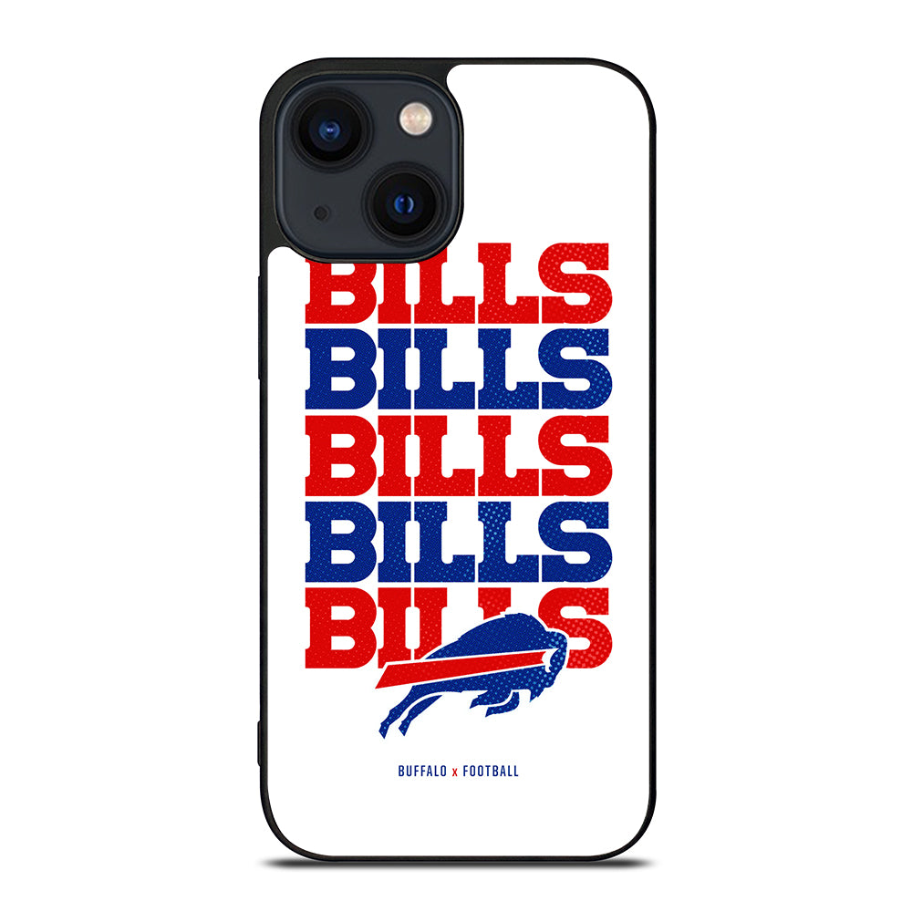 BUFFALO BILLS X FOOTBALL iPhone 14 Plus Case Cover