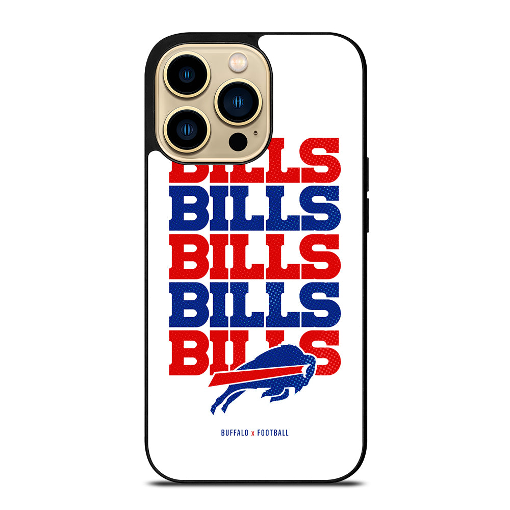 BUFFALO BILLS X FOOTBALL iPhone 14 Pro Max Case Cover