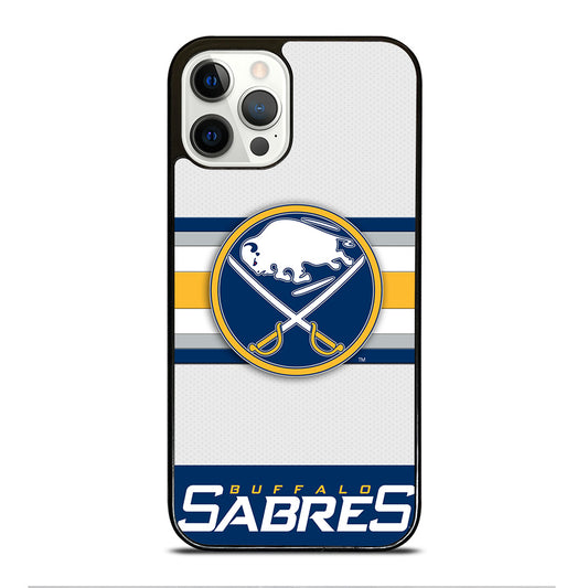 BUFFALO SABRES FOOTBALL LOGO 1 iPhone 12 Pro Case Cover