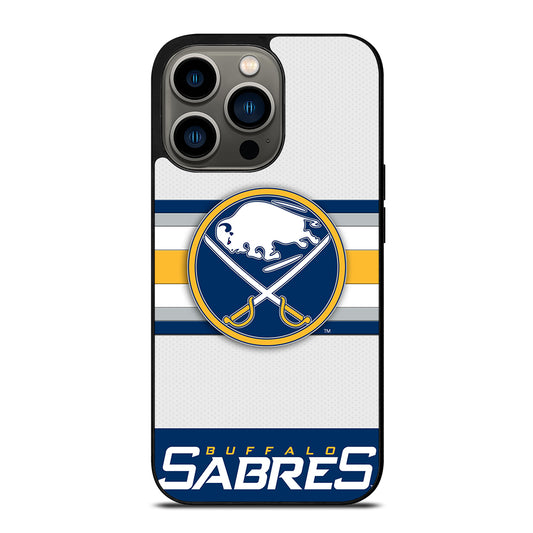 BUFFALO SABRES FOOTBALL LOGO 1 iPhone 13 Pro Case Cover