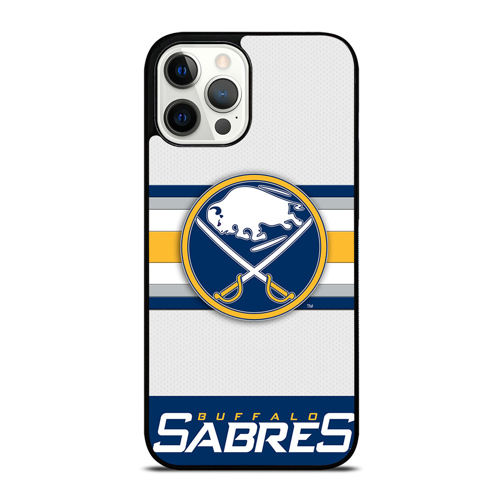 BUFFALO SABRES FOOTBALL LOGO 1 iPhone 12 Pro Max Case Cover
