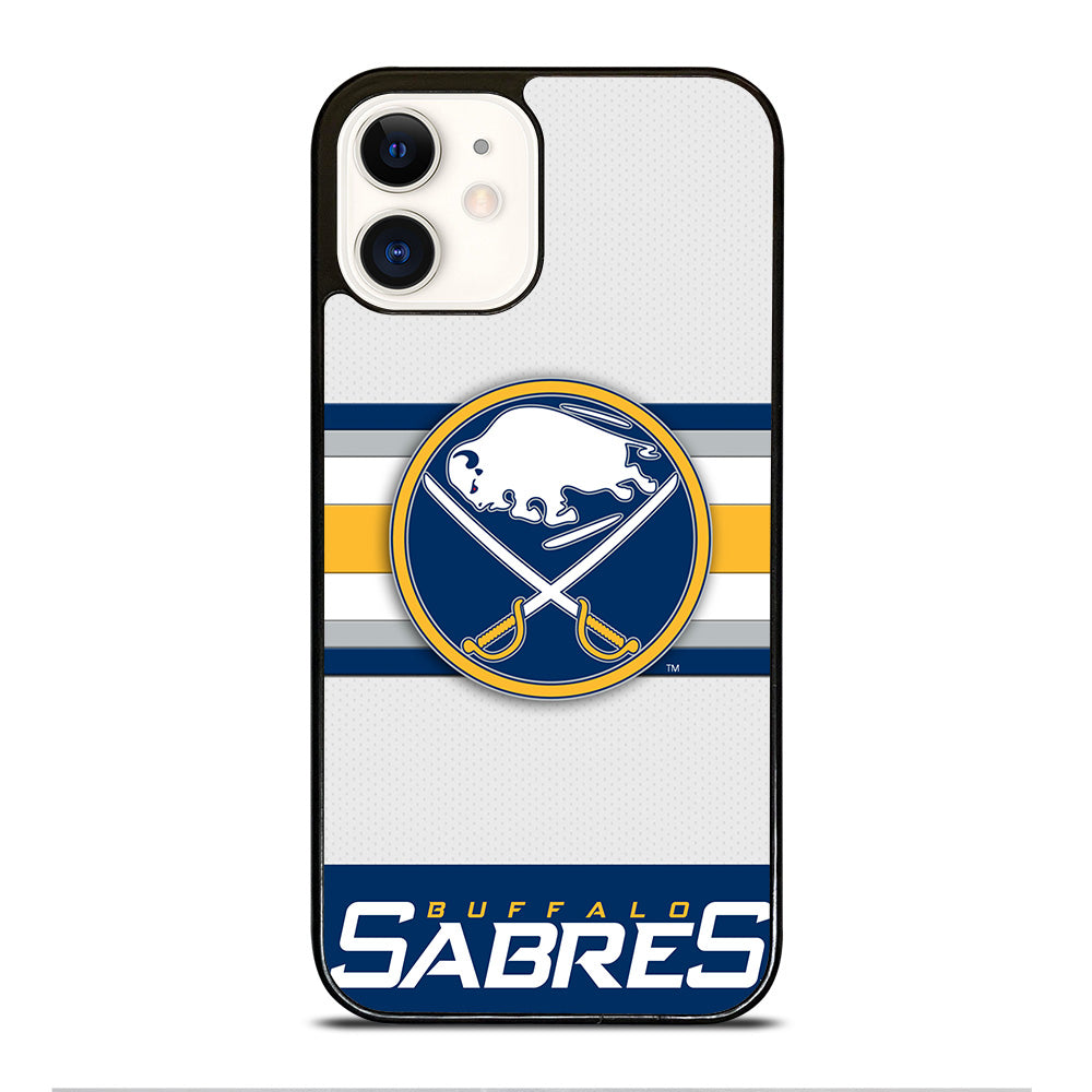 BUFFALO SABRES FOOTBALL LOGO 1 iPhone 12 Case Cover