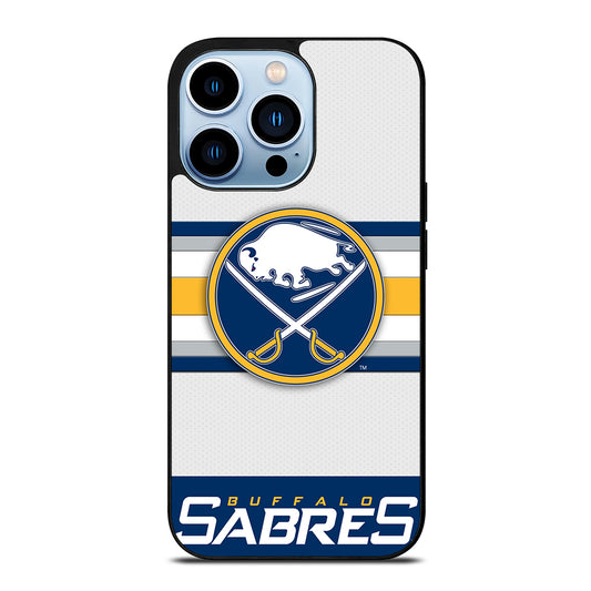 BUFFALO SABRES FOOTBALL LOGO 1 iPhone 13 Pro Max Case Cover
