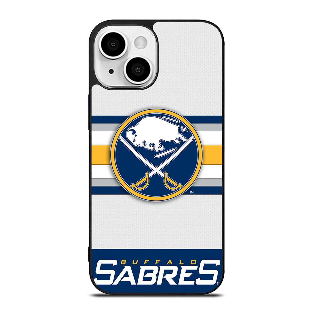BUFFALO SABRES FOOTBALL LOGO 1 iPhone 13 Mini Case Cover