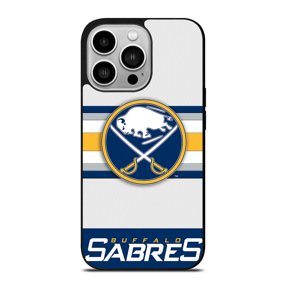 BUFFALO SABRES FOOTBALL LOGO 1 iPhone 14 Pro Case Cover