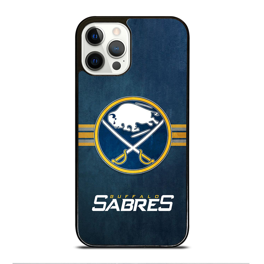 BUFFALO SABRES FOOTBALL LOGO 2 iPhone 12 Pro Case Cover