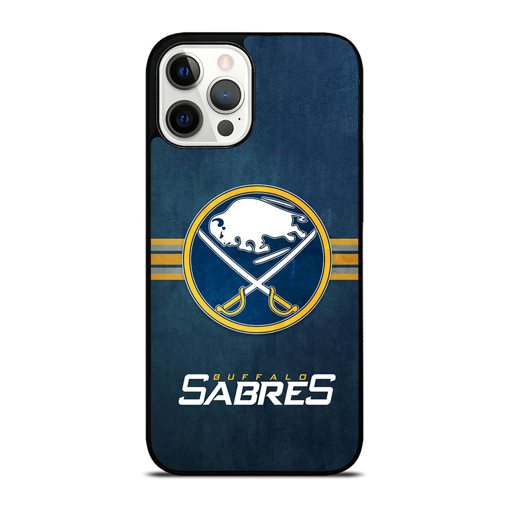 BUFFALO SABRES FOOTBALL LOGO 2 iPhone 12 Pro Max Case Cover