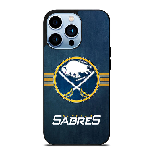 BUFFALO SABRES FOOTBALL LOGO 2 iPhone 13 Pro Max Case Cover