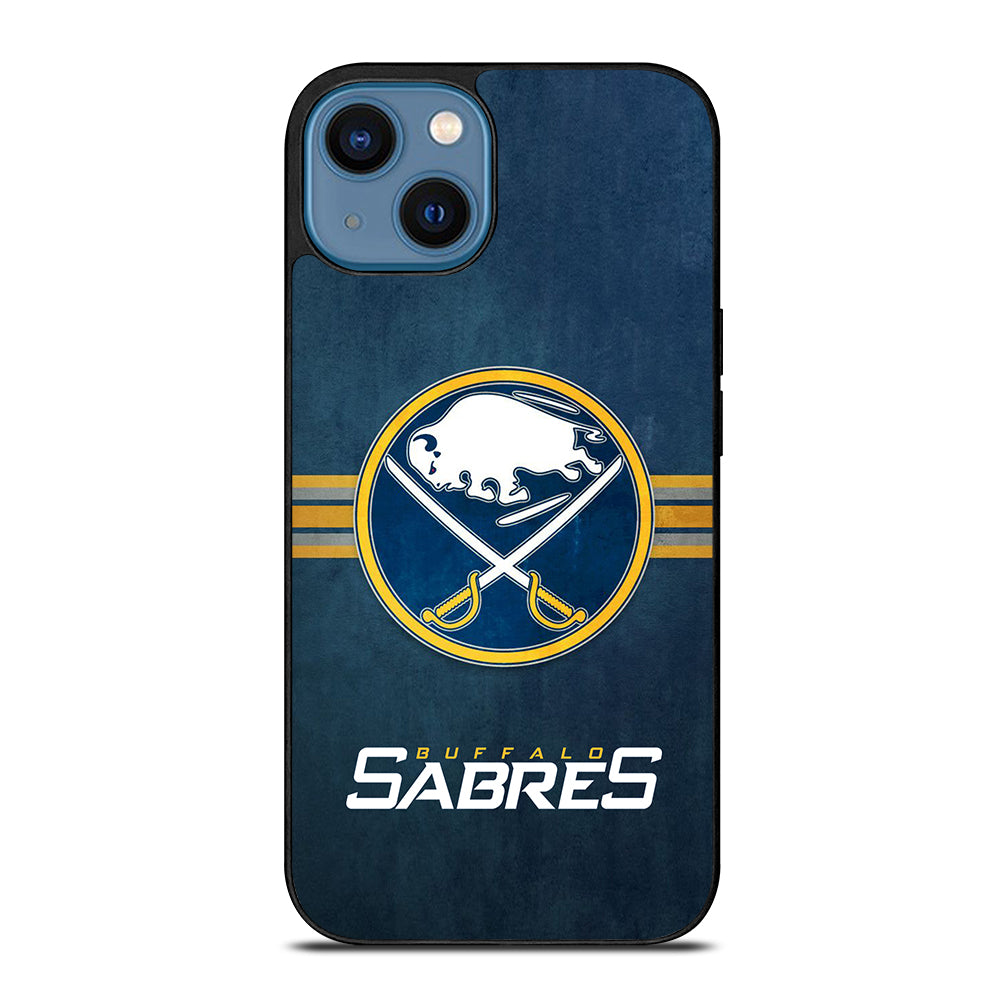 BUFFALO SABRES FOOTBALL LOGO 2 iPhone 14 Case Cover