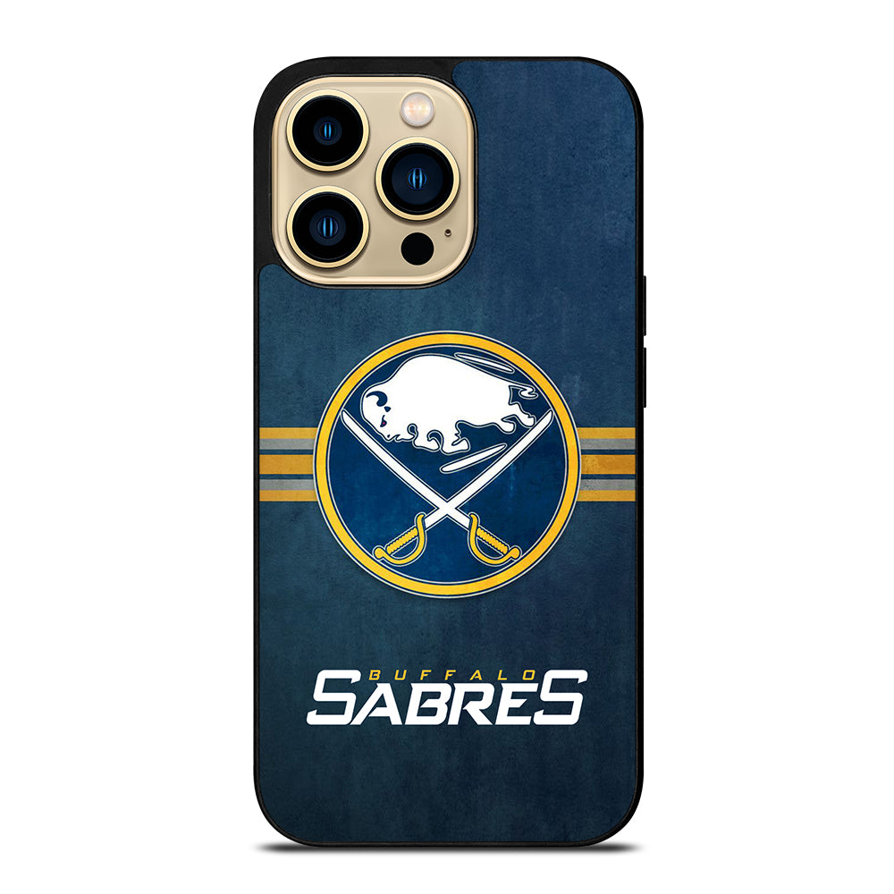 BUFFALO SABRES FOOTBALL LOGO 2 iPhone 14 Pro Max Case Cover